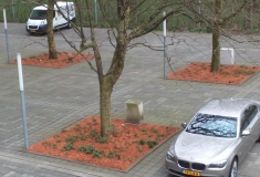 ander beeld van parkeerterrein